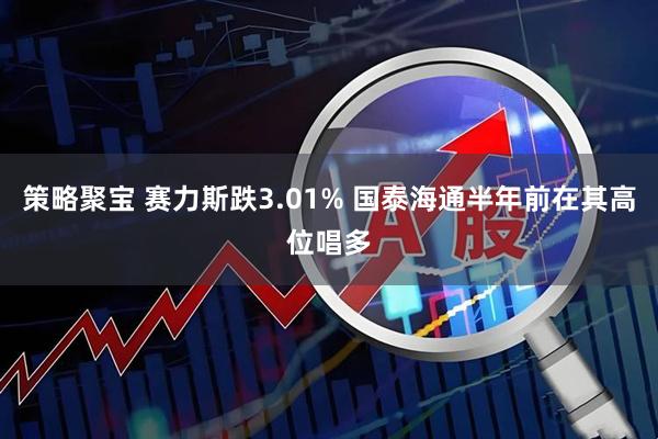 策略聚宝 赛力斯跌3.01% 国泰海通半年前在其高位唱多